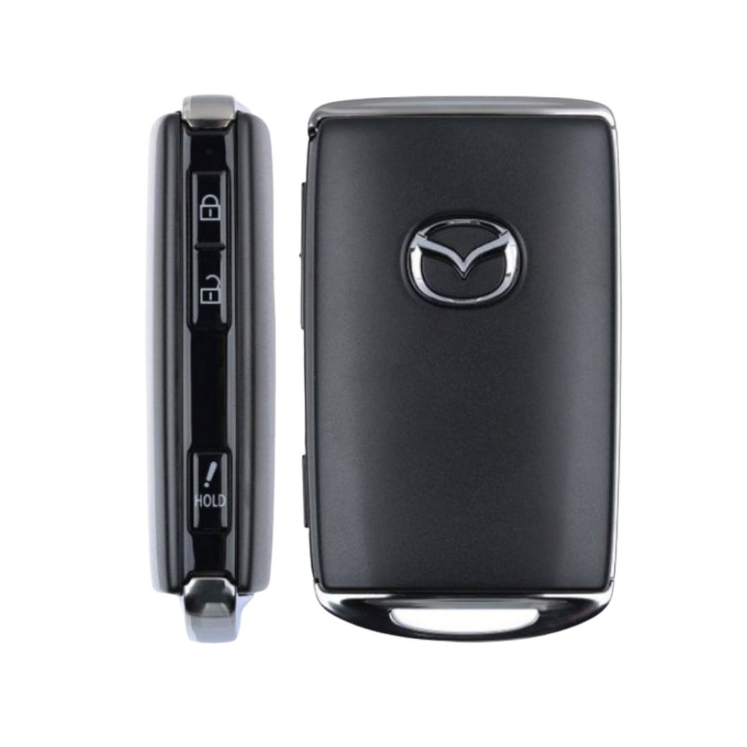 Like New Refurbished OEM 3 Button Smart Key for Select Mazda Vehicles (MAZSK-3B-WAZ-ND)