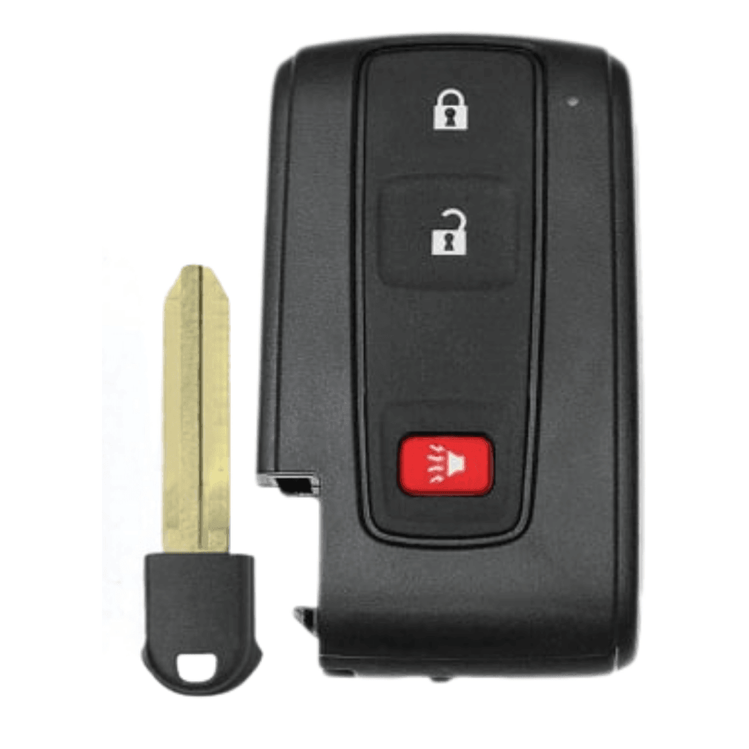 Brand New Aftermarket 3 Button Smart Entry Remote Fob Slot Ignition for Toyota Prius (MOZB31EG-3B-FOB-PROX)