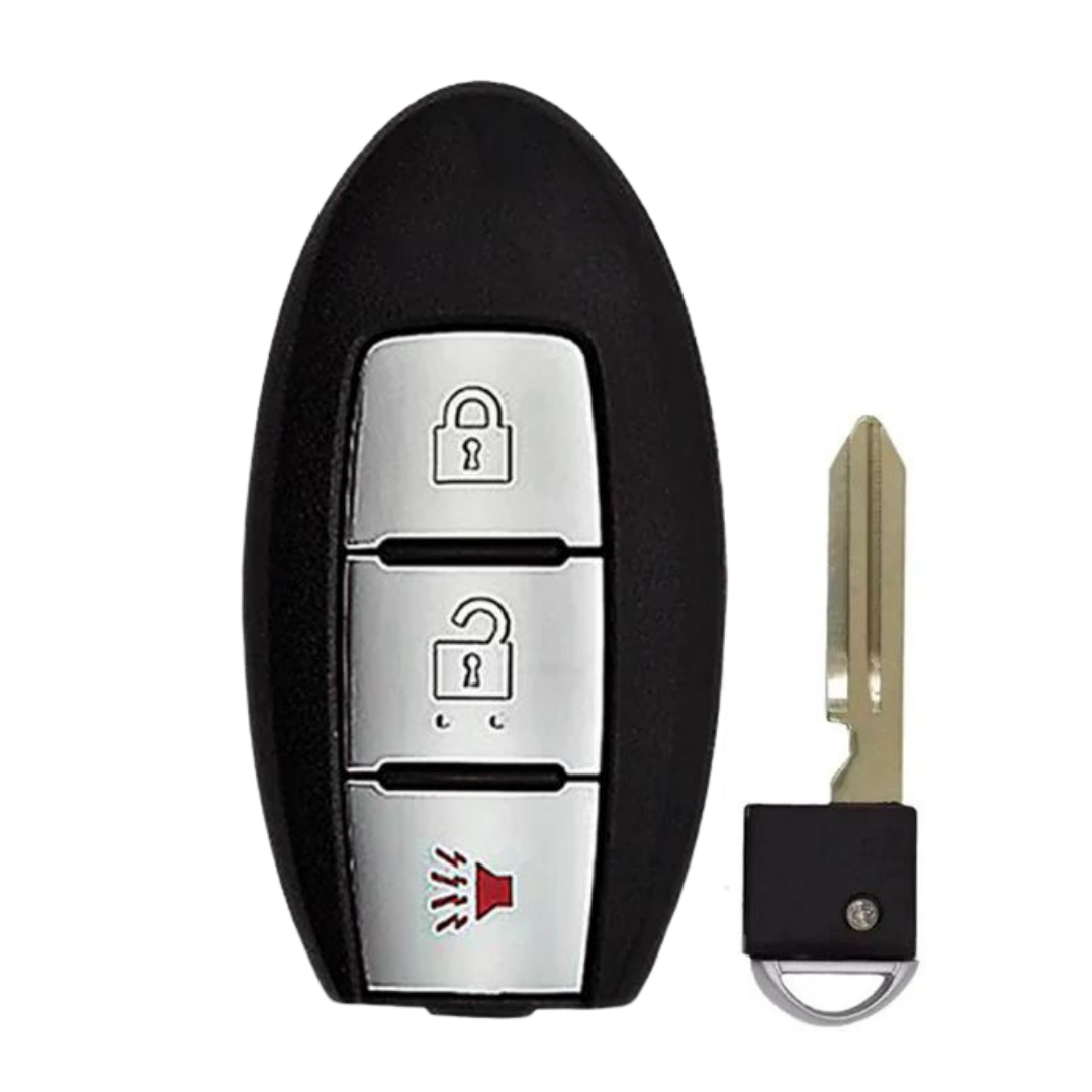 Brand New Aftermarket 3-button Smart Key Remote Fob for Select Nissan Vehicles (NISSK-3B-4014)