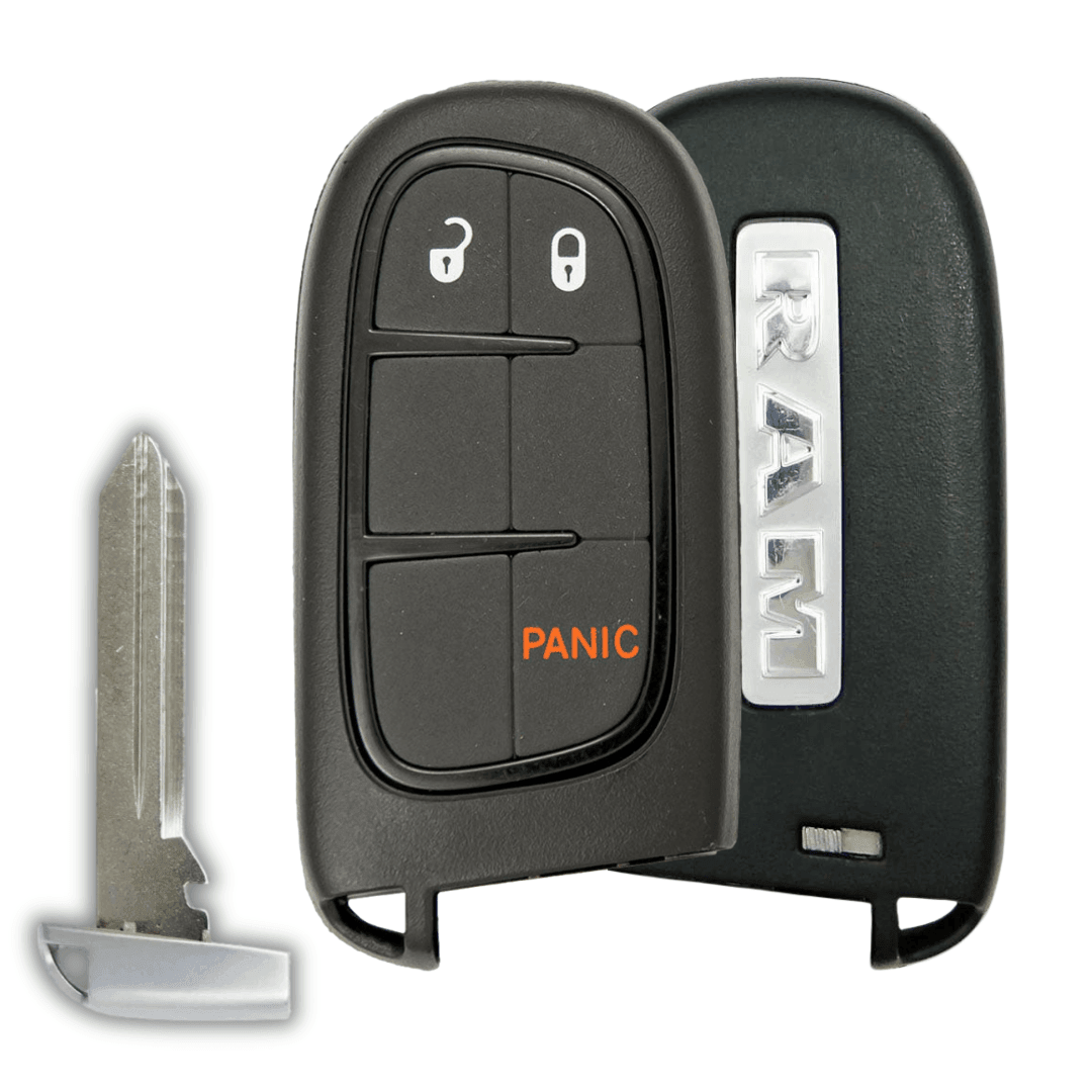 Brand New OEM 3 Button Smart Key for Select RAM Vehicles (RAMSK-3B-TRUCKS-TMB)