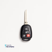 Cargar imagen en el visor de la galería, Toyota Camry &amp; Corolla Key and Remote (&quot;H&quot; Chip Key with 4 Button Keyless Entry Remote FOB) - Tom&#39;s Key Company
