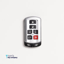 Cargar imagen en el visor de la galería, Toyota Sienna Smart Proximity Key, Push Button Start Keyless Remote FOB with Emergency Key - Tom&#39;s Key Company