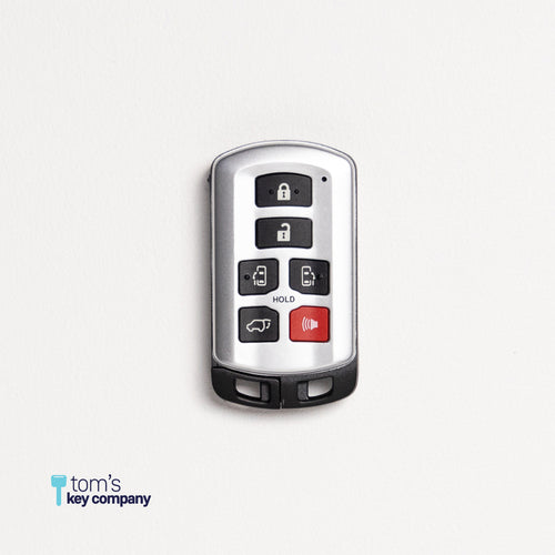 Toyota Sienna Smart Proximity Key, Push Button Start Keyless Remote FOB with Emergency Key - Tom's Key Company
