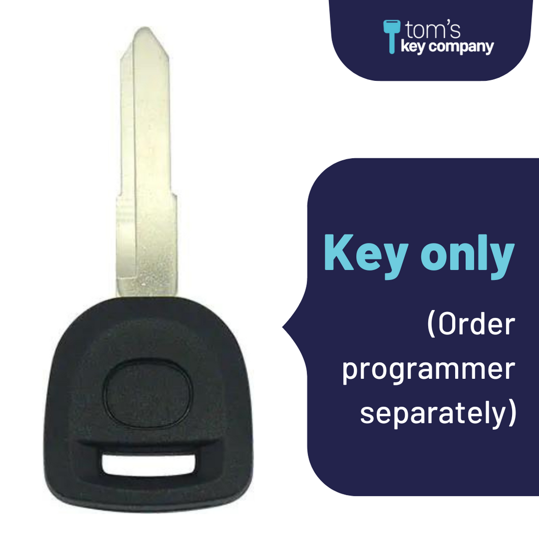 Transponder Key for Select Mazda Vehicles (MAZKEY-4D63) - Tom's Key Company