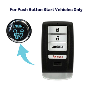 Acura MDX & RDX 4-Button Smart Key with Trunk Release (ACUSK-4B-KR5V1X) - Tom's Key Company