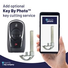 Load image into Gallery viewer, Buick Encore 3-Button Smart Key (GMBUICKSK-3B-HYQ4AA) - Tom&#39;s Key Company