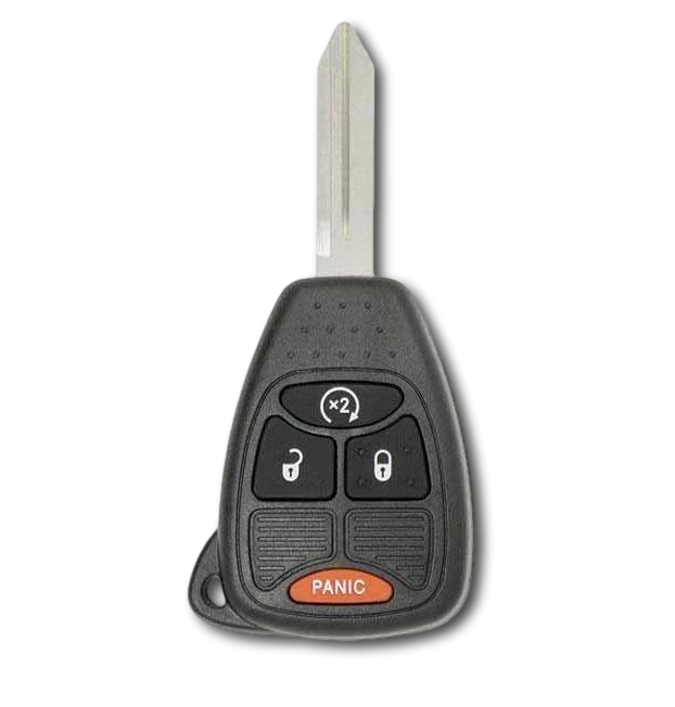 Chrysler, Dodge, & Jeep Key with 4 Buttons Remote Fob (OHT692713AA-4B-Remote-Start) - Tom's Key Company