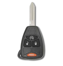 Load image into Gallery viewer, Chrysler, Dodge, &amp; Jeep Key with 4 Buttons Remote Fob (OHT692713AA-4B-Remote-Start) - Tom&#39;s Key Company
