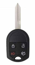 Cargar imagen en el visor de la galería, Ford &amp; Lincoln Key and Keyless Entry Remote - 4 Button with Trunk (OUC6000022-4B-T) - Tom&#39;s Key Company