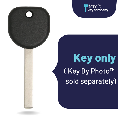 High Security Transponder Key for Select Buick, Chevrolet, & GMC Vehicles (GMKEY-B119-High-Security) - Tom's Key Company
