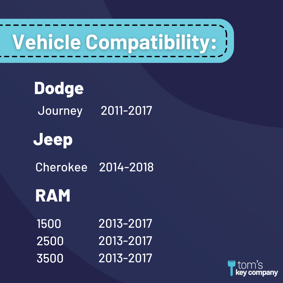 Chrysler, Dodge, Jeep and Ram Simple Key Programmer for Smart Key