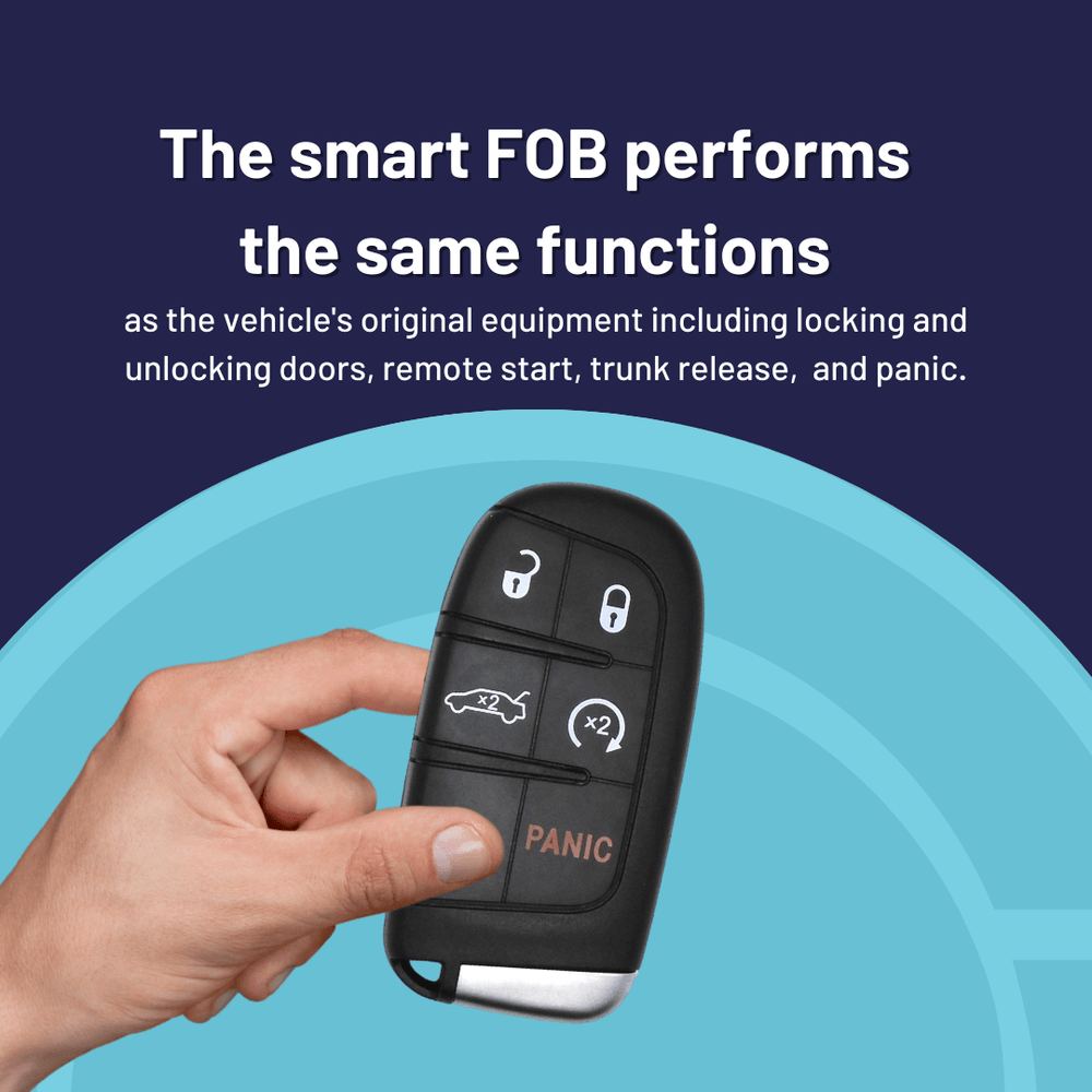 Chrysler, Dodge, Jeep and Ram Simple Key Programmer for Smart Key Fob ...