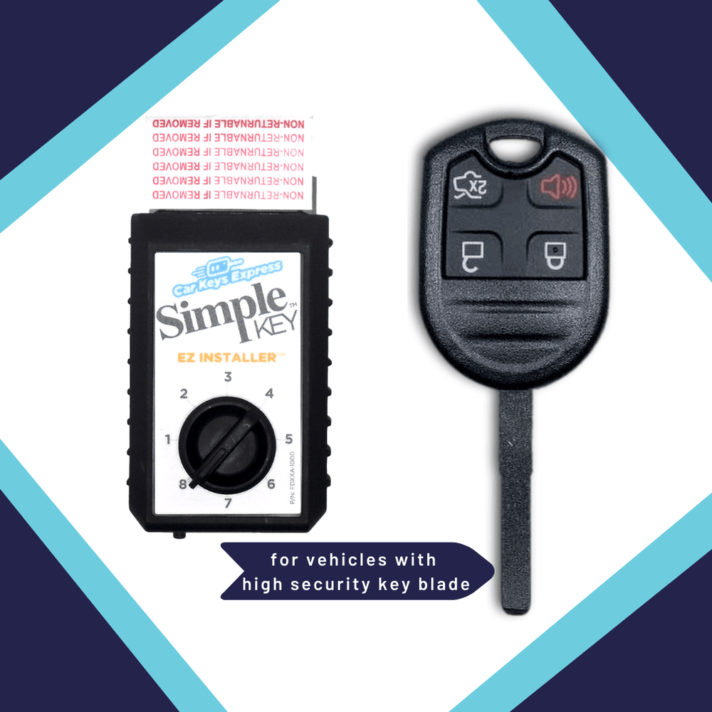 Simple Key Programming Kit - Ford (FORRK4HSSK-KIT) | Tom's Key Company