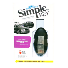 Load image into Gallery viewer, Nissan &amp; INFINITI Simple Key Programmer for Smart Key Fob (NISK-E4TZ0SK-KIT) - Tom&#39;s Key Company