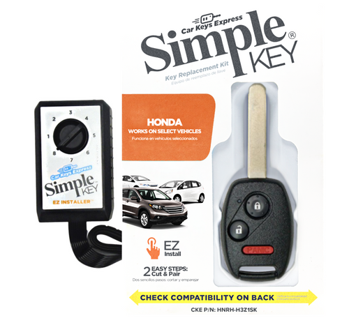 Simple Key Programming Kit - Honda Accord Crosstour 2010-2012/Honda CR-V 2007-2013/Honda CR-Z 2011-2015/Honda Fit 2009-2013/Honda Insight 2010-2014 - MLBHLIK-1T (HNRH-H3Z1SK-KIT) - Tom's Key Company