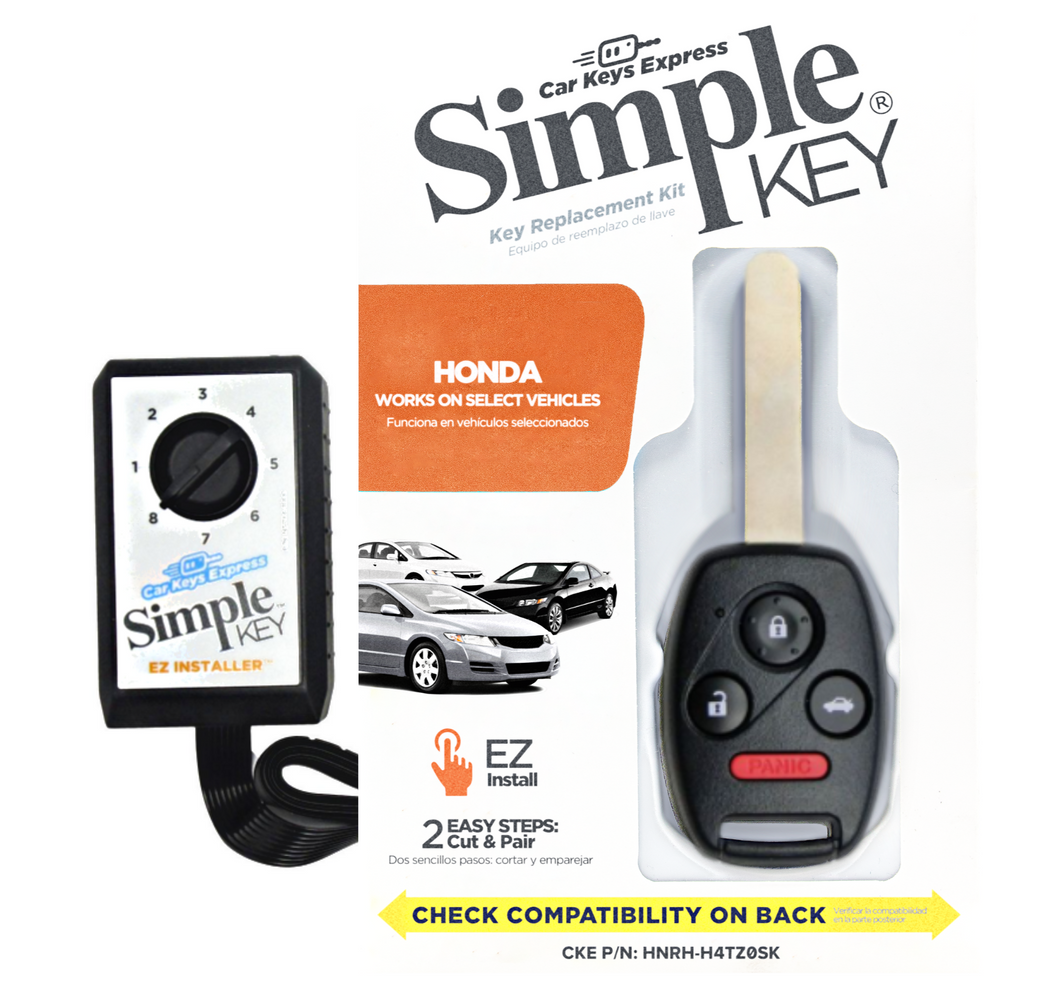 Simple Key Programming Kit - Honda Civic 2006-2011 - N5F S0084A (HNRH-H4TZ0SK-KIT) - Tom's Key Company