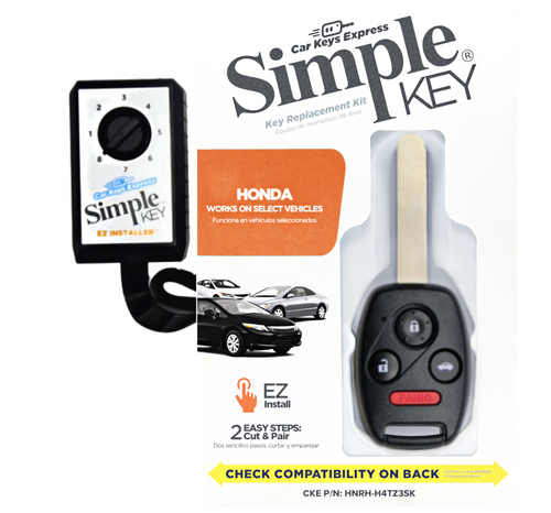 Simple Key Programming Kit - Honda Civic 2012-2013 - N5F-A05TAA - (HNRH-H4TZ3SK-KIT) - Tom's Key Company