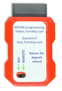 Tom’s Car Key Programmer™ Rental (Model TSL-1) - Tom's Key Company