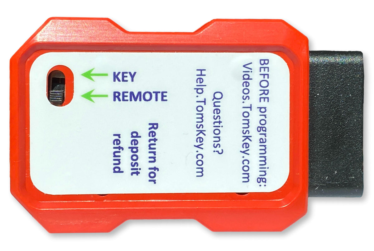 Tesa Key Programmer Tom’s Toyota Key Programmer™ (Program Keys and Remotes) | Tom's Key Company