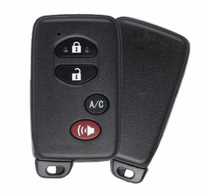 Toyota Prius 2010-2011 4-Button Smart Key FOB (HYQ14AAB-4B/AC-E-3370-FOB) - Tom's Key Company